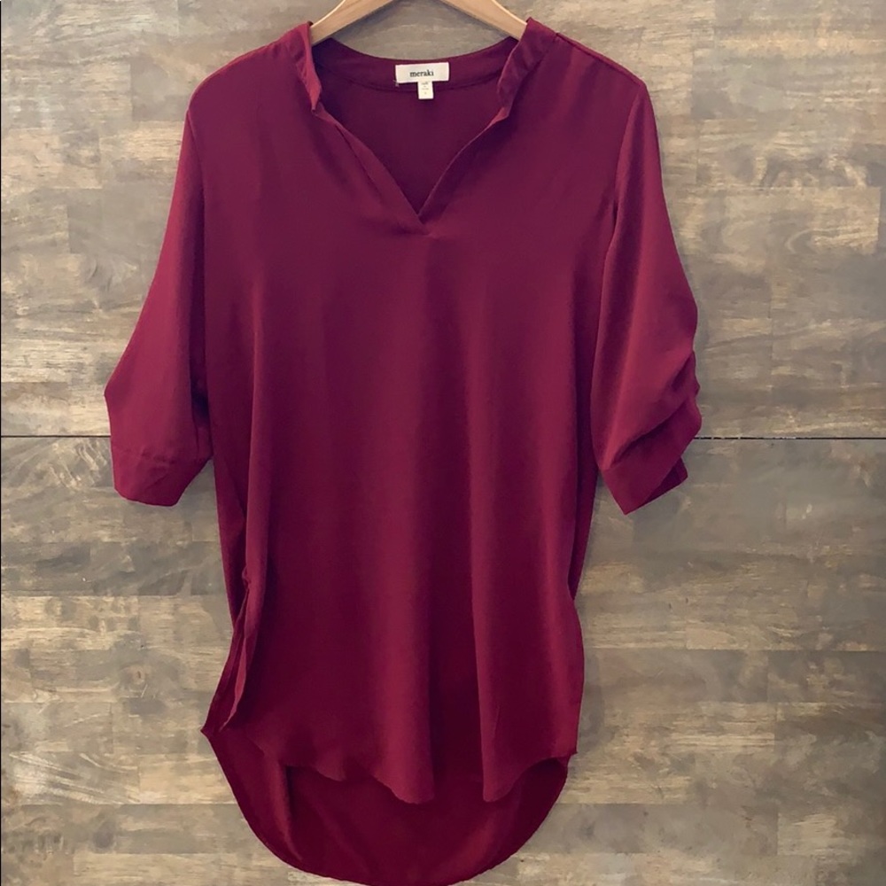 🎄4/25🎄 Meraki Dress Blouse